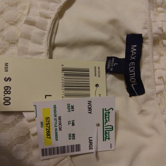 SteinMart NWT LRG Top - Picture 6 of 6